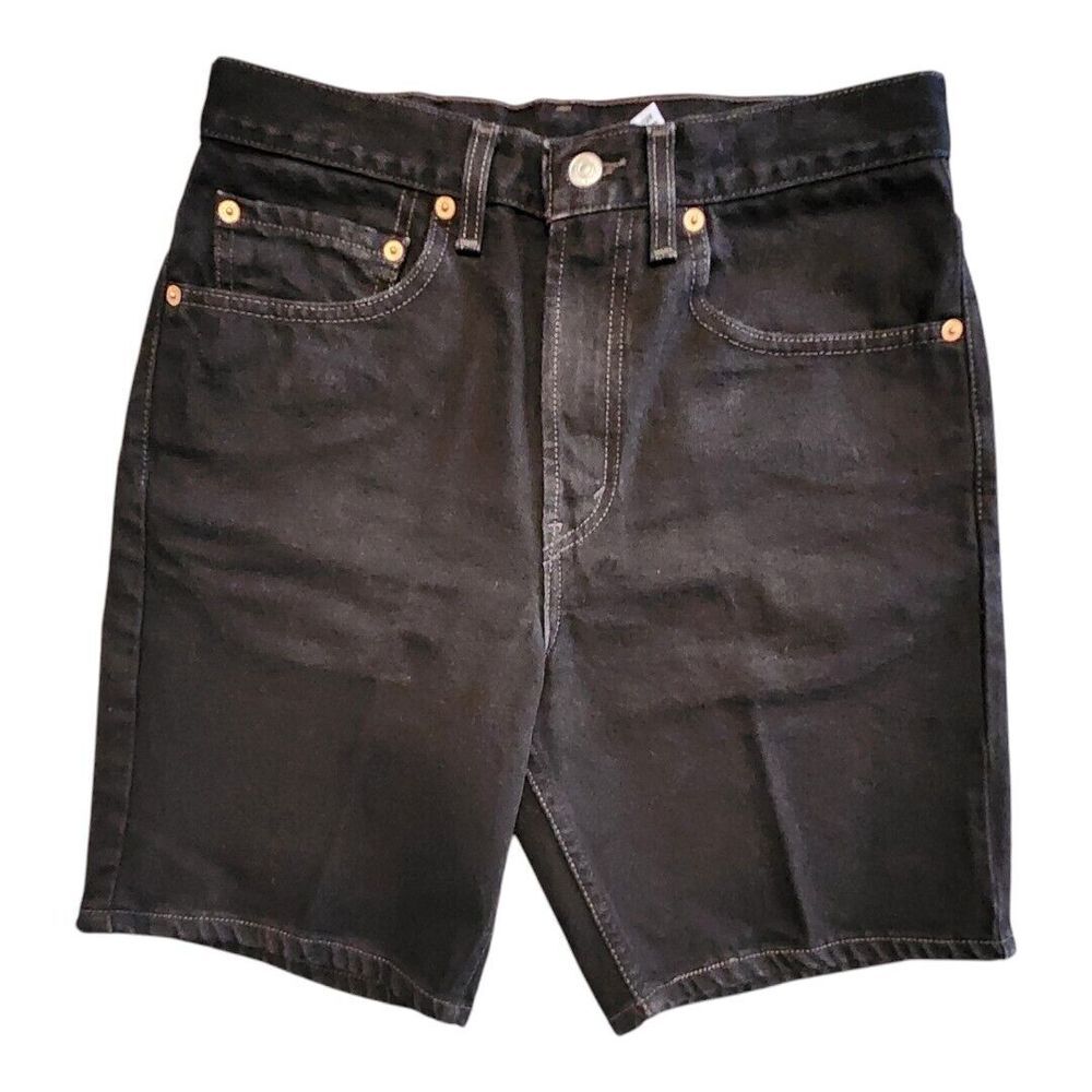 NWOT‎ Vintage Levi's 505 Shorts Mens 31 Denim Jean Black Jorts 90s Skate Y2K